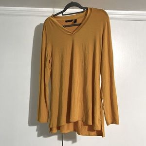 Yellow soft blouse